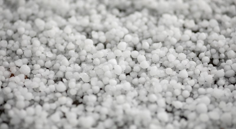 Video: Epic hail storm blankets Valley in ice Wednesday night