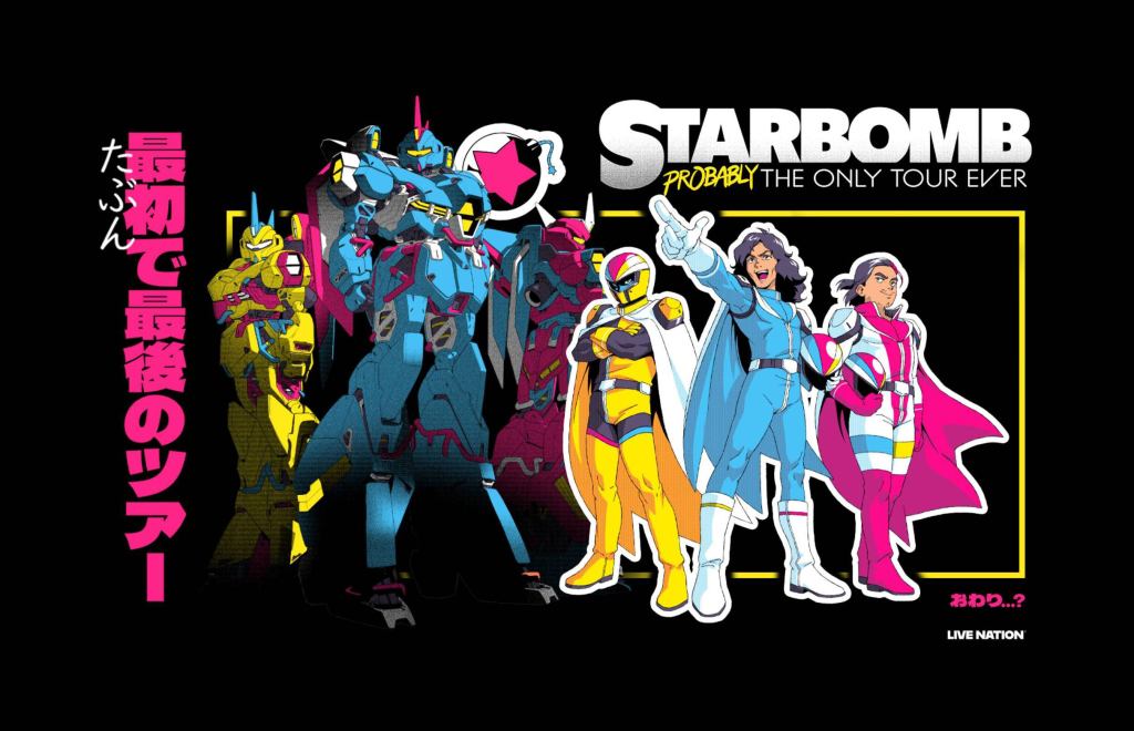 Starbomb featuring DJ Commander Meouch – Probably The Only Tour Ever