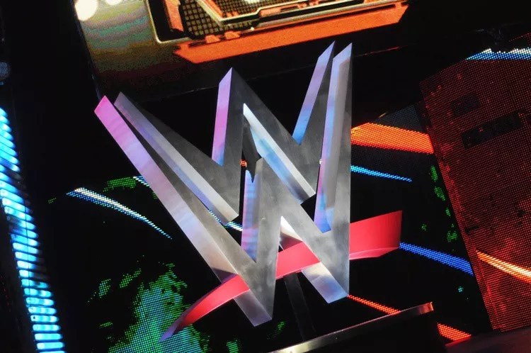 The logo of the World Wrestling Entertainment company.