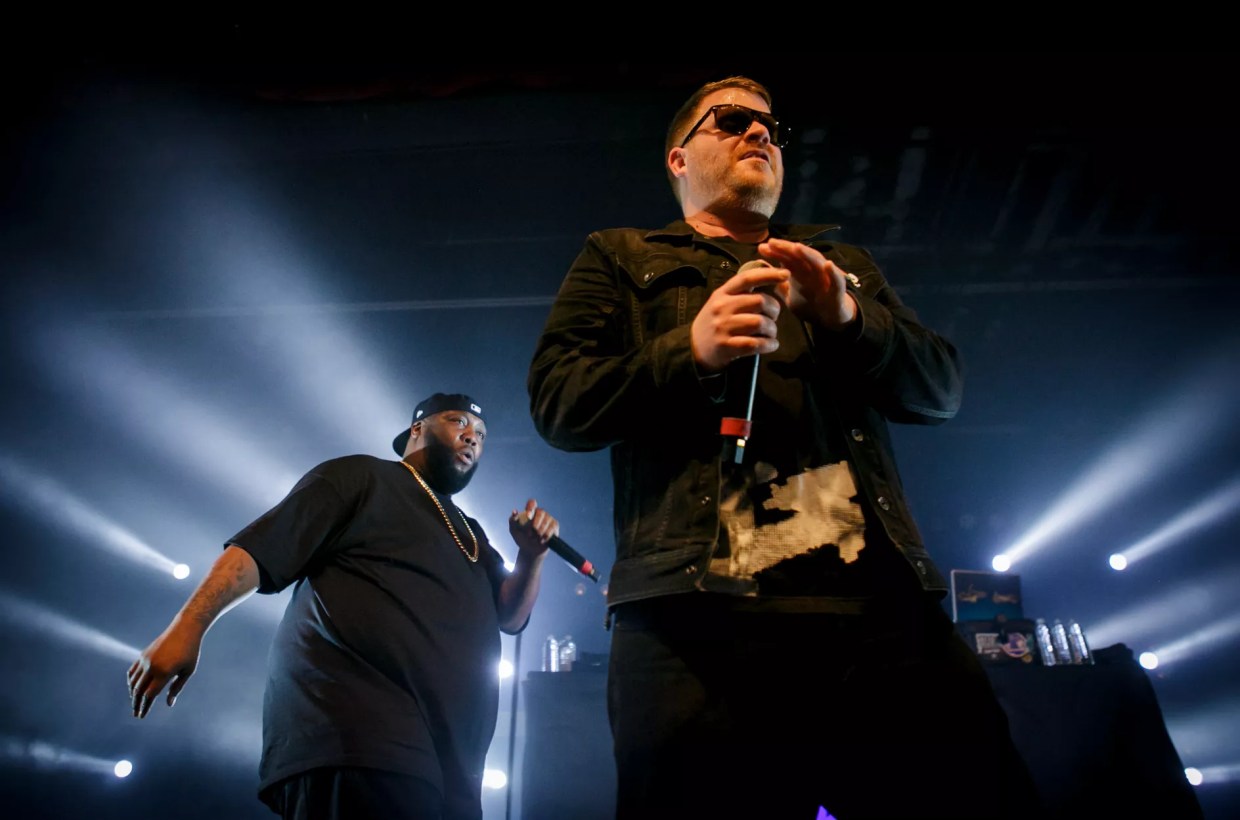 Rap BFFs Run The Jewels Ran The Clock at Sunday Night’s Tempe Concert