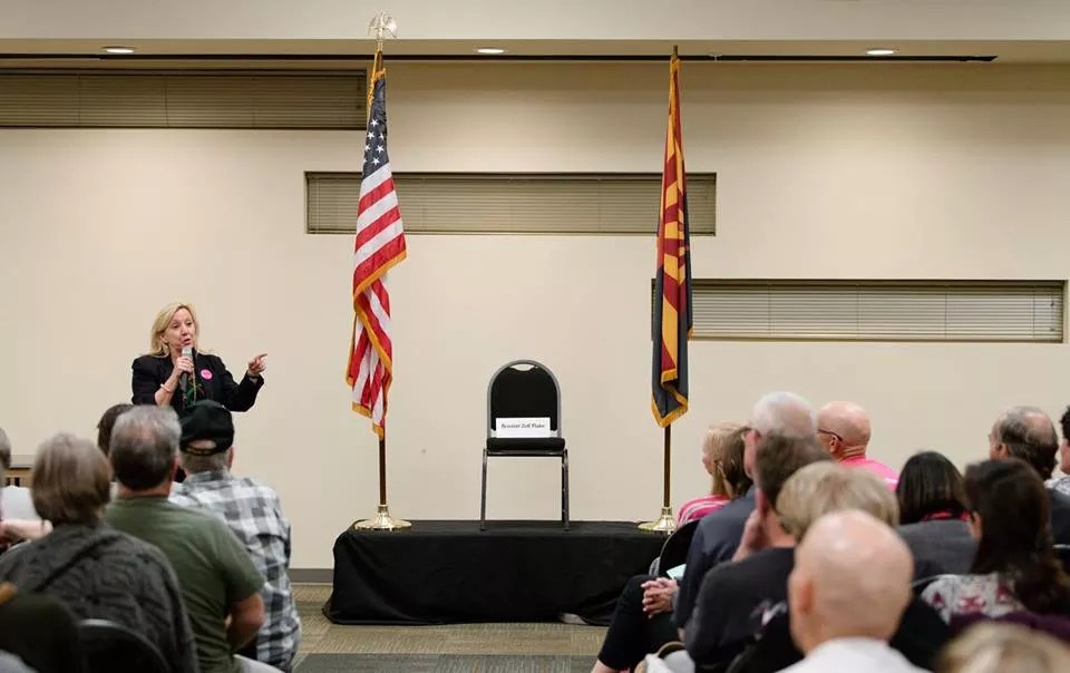 Town Hall Tells Flake: Don’t Take Away Our Health Care