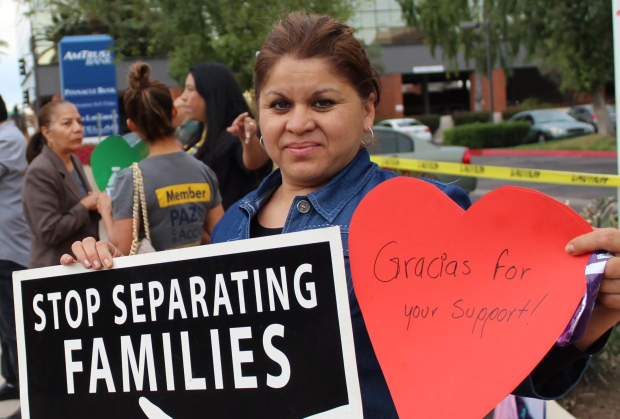 Demonstrators to Arizona Senators McCain, Flake: Fix Immigration, Health Care
