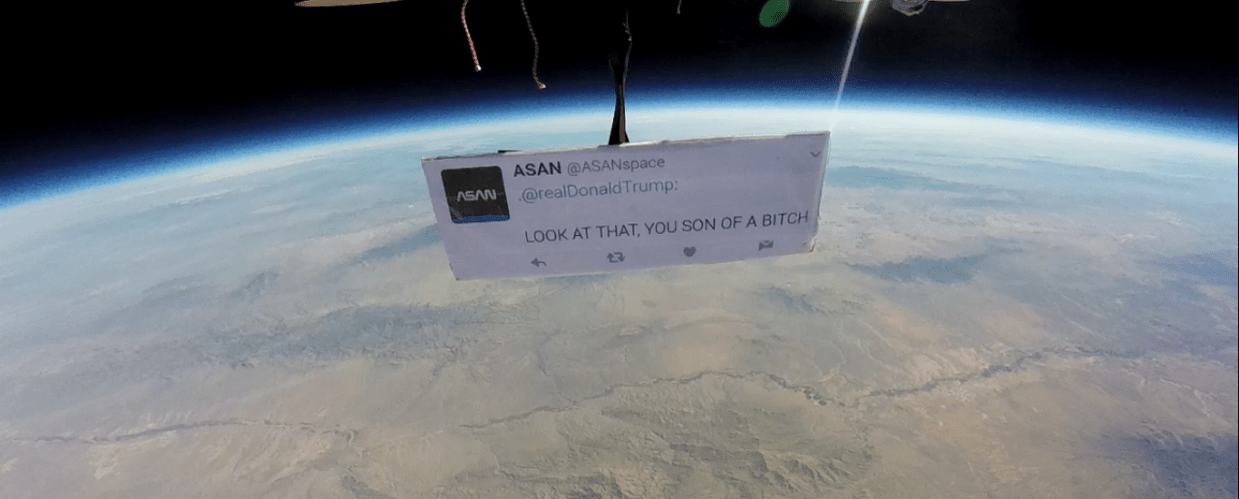 How Phoenix Collective ASAN Intergalactically Dissed Donald Trump