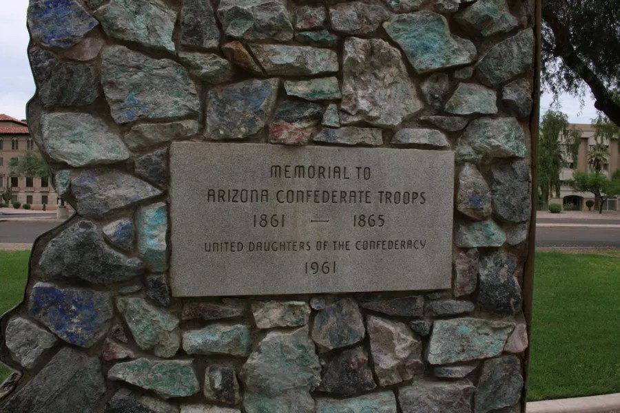 Two of of Arizona’s Confederate Monuments Have Been Defaced