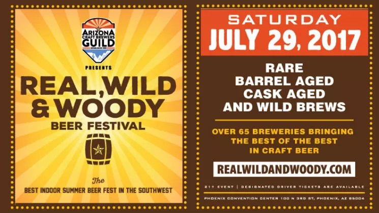 Real, Wild, and Woody Craft Beer Festival VIP Ticket Giveaway