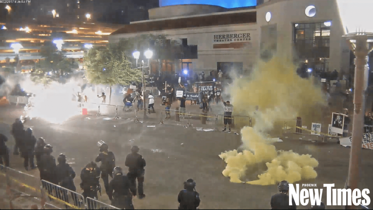 UPDATE: ACLU Sues Phoenix PD Over Lack Transparency on Trump Protest Probe