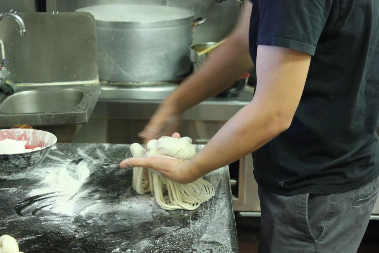 Dinner and a Show at This Old-School Noodle Joint