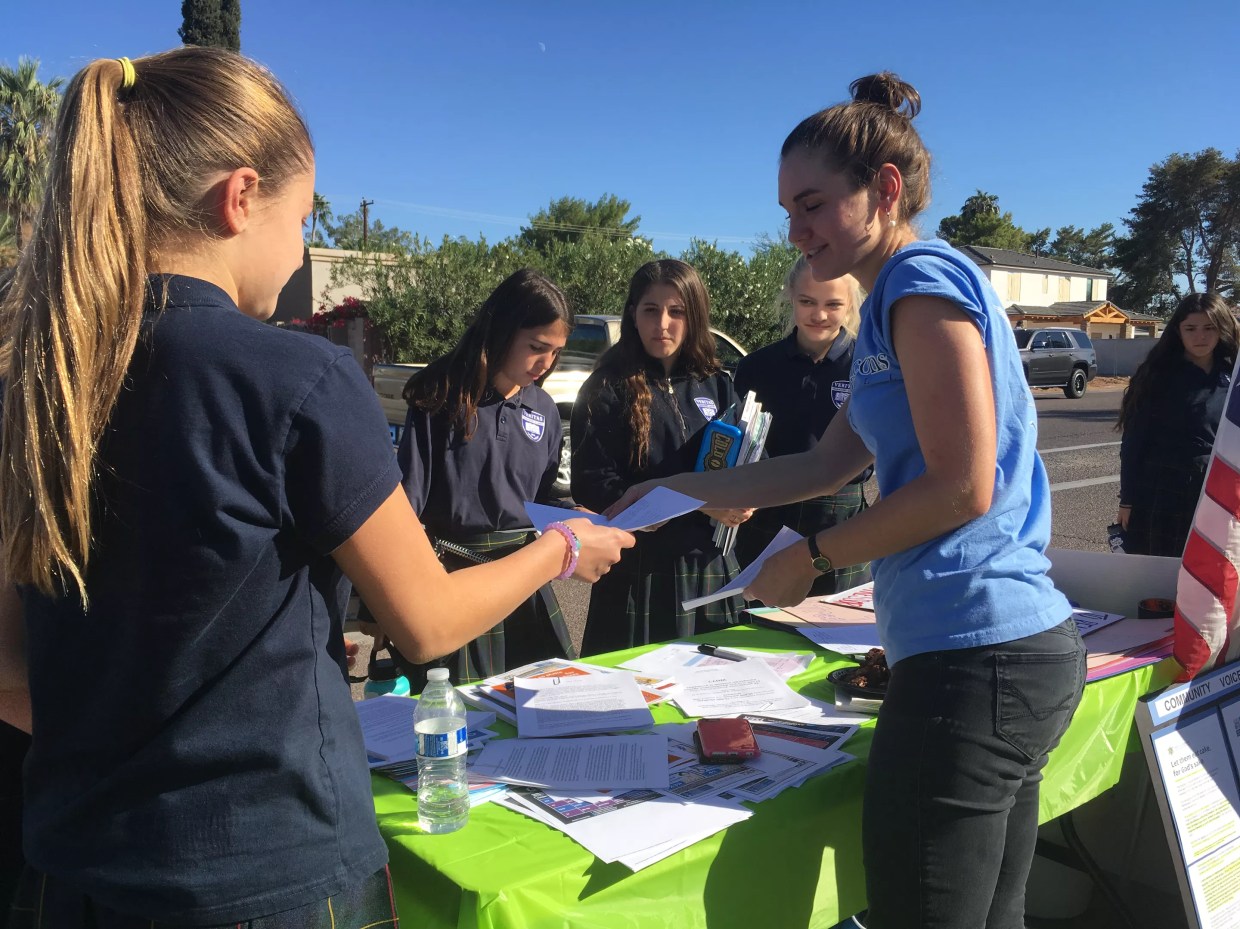 Some Great Hearts Students Join Anti-Transgender Policy Protest, Others Shout ‘MAGA!’