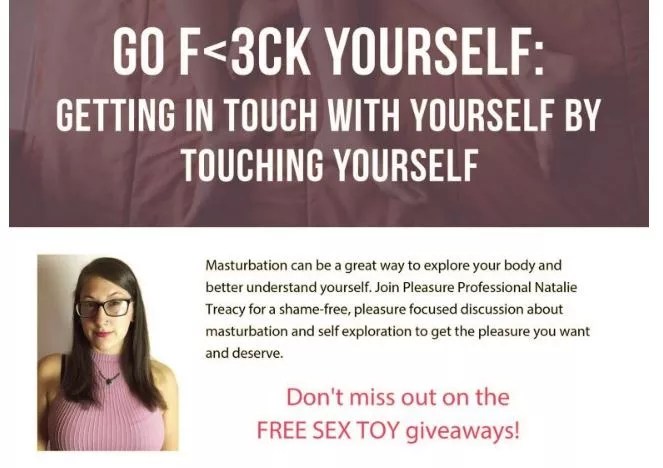 ‘Go F*3CK Yourself’ Masturbation Workshop at ASU Canceled After Media Attention