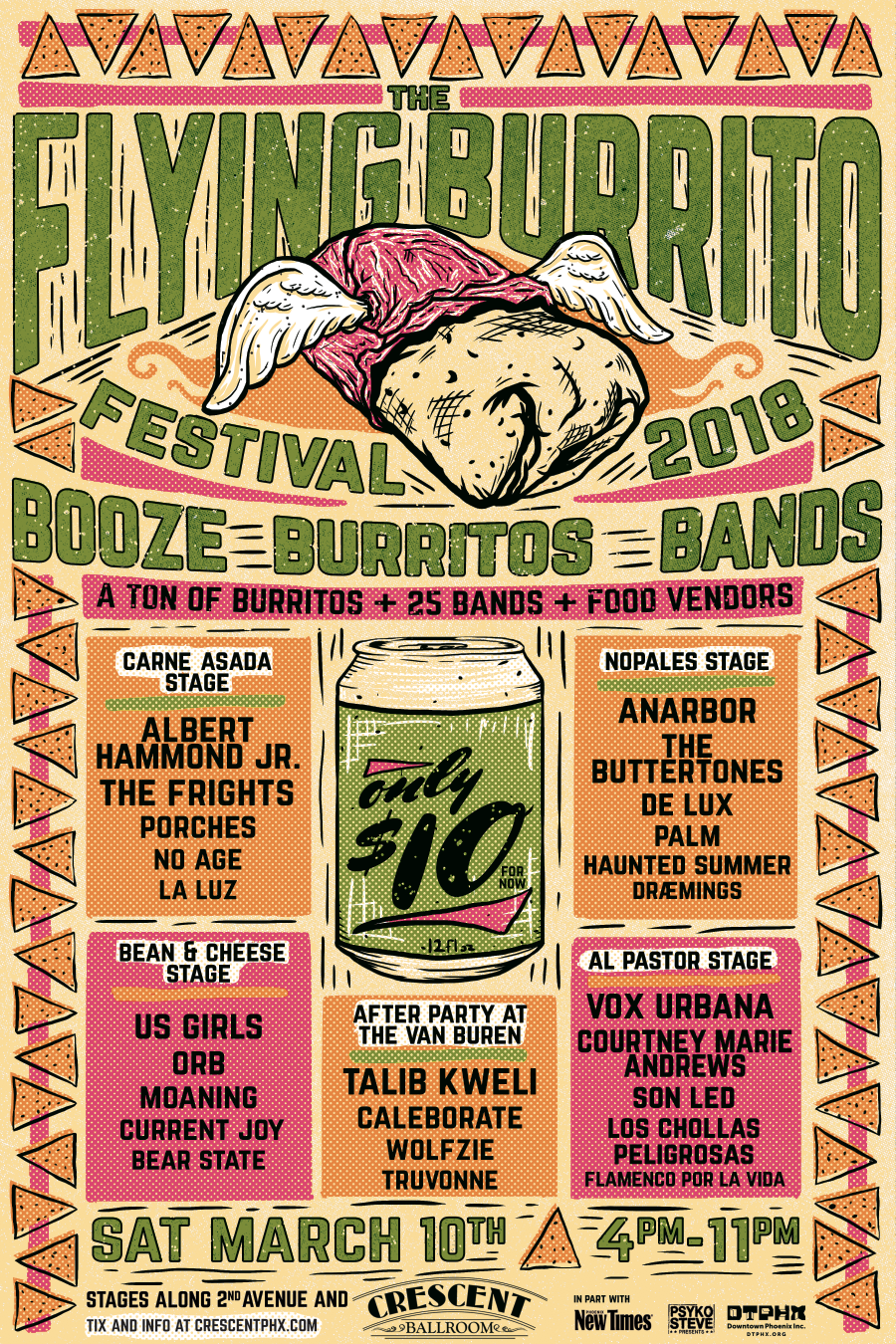 The Flying Burrito Festival Is Coming to Downtown Phoenix