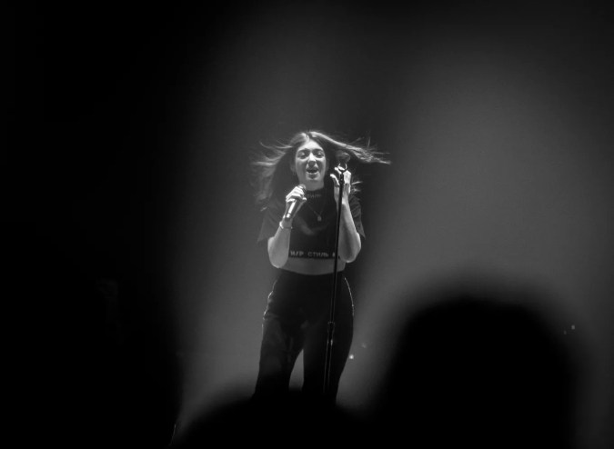 Musician Lorde performs