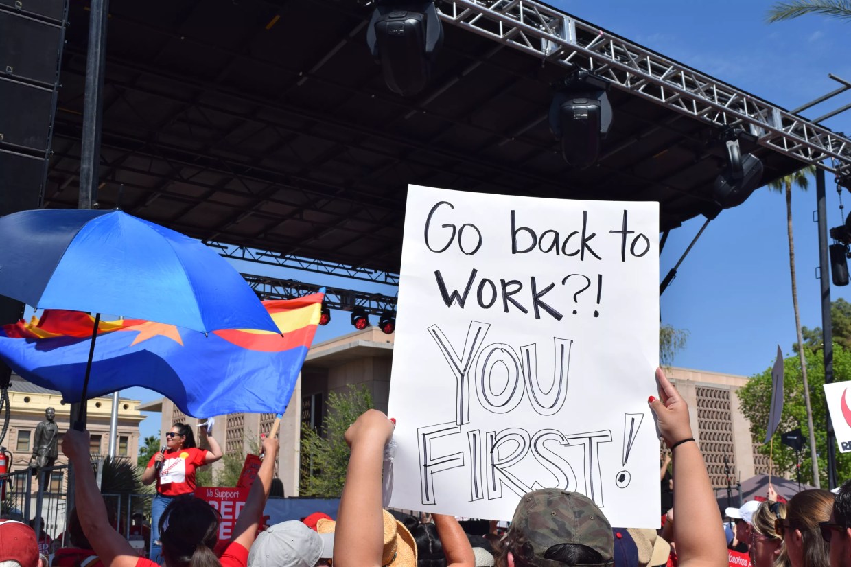 “We’re Winning:” Teacher Walkouts Will Extend Into Wednesday