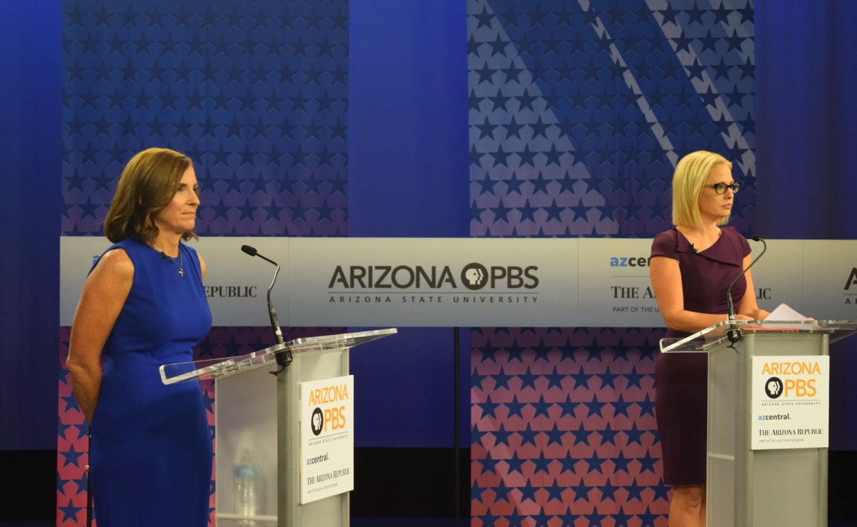 Martha McSally and Kyrsten Sinema Spar Over Lies, Treason, and Hypocrisy