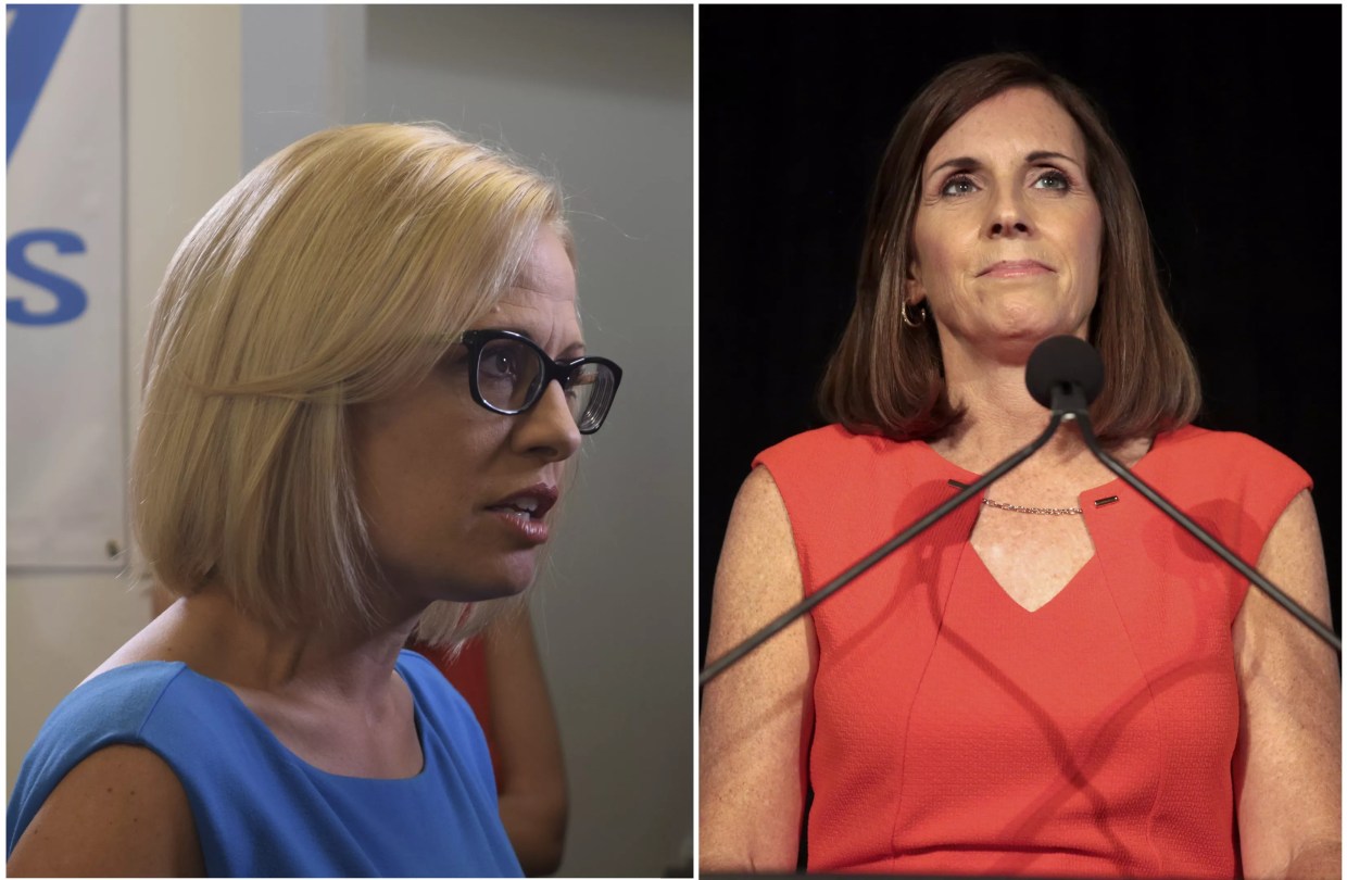Martha McSally Has Small Lead With Arizona Senate Race Too Close to Call