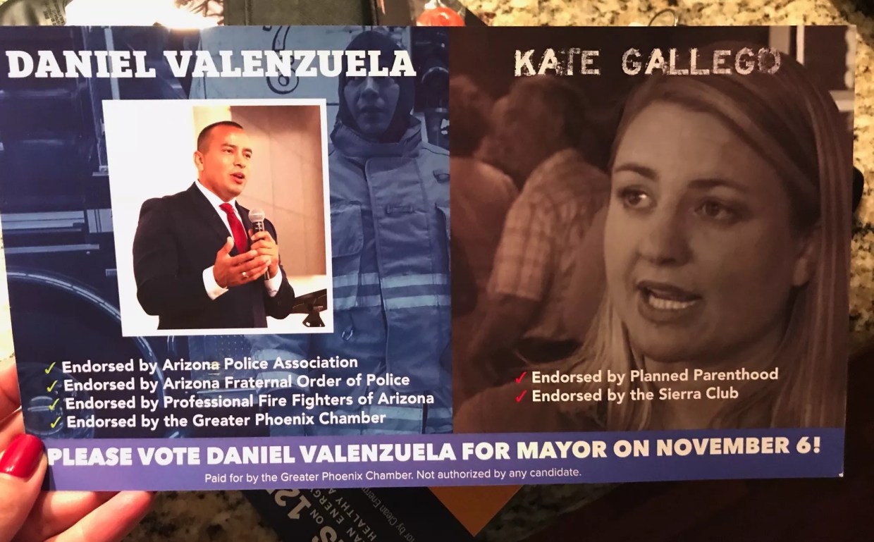Phoenix Chamber: Reject Kate Gallego for Mayor; Planned Parenthood Is Bad