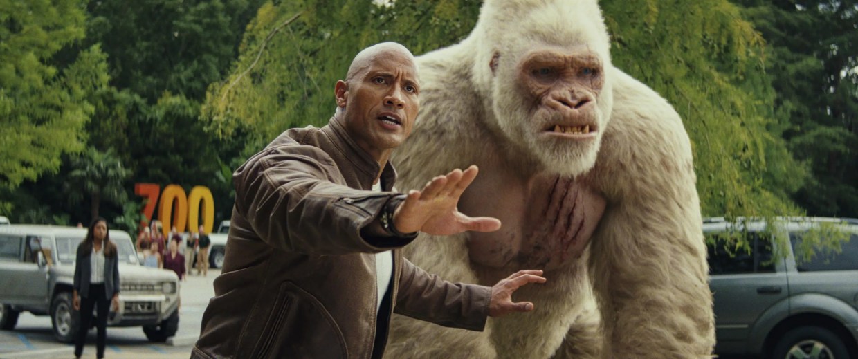 These Improbable Beasts (and the Rock) Deserve a Wilder Film Than <i>Rampage</i>