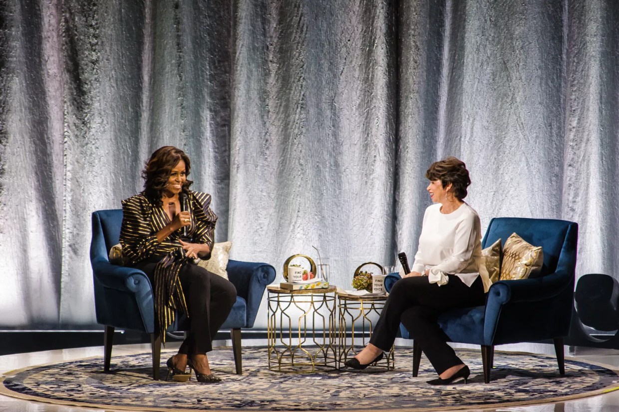 Michelle Obama Delivers Hope to Sold-Out Phoenix Crowd at First Stop of Book Tour