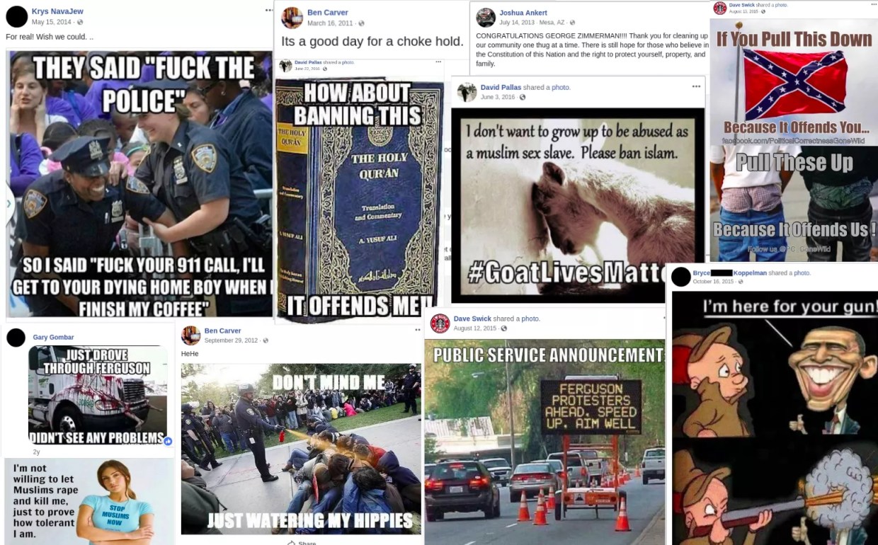 Phoenix Police Union to ‘Scrub’ Cops’ Online Presence After Racist Facebook Posts
