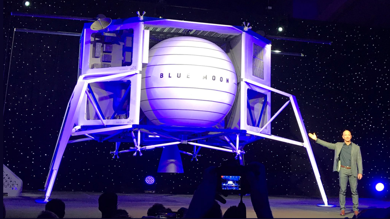 ASU and Jeff Bezos’ Blue Origin Refuse to Release Moon Lander Contract to Public