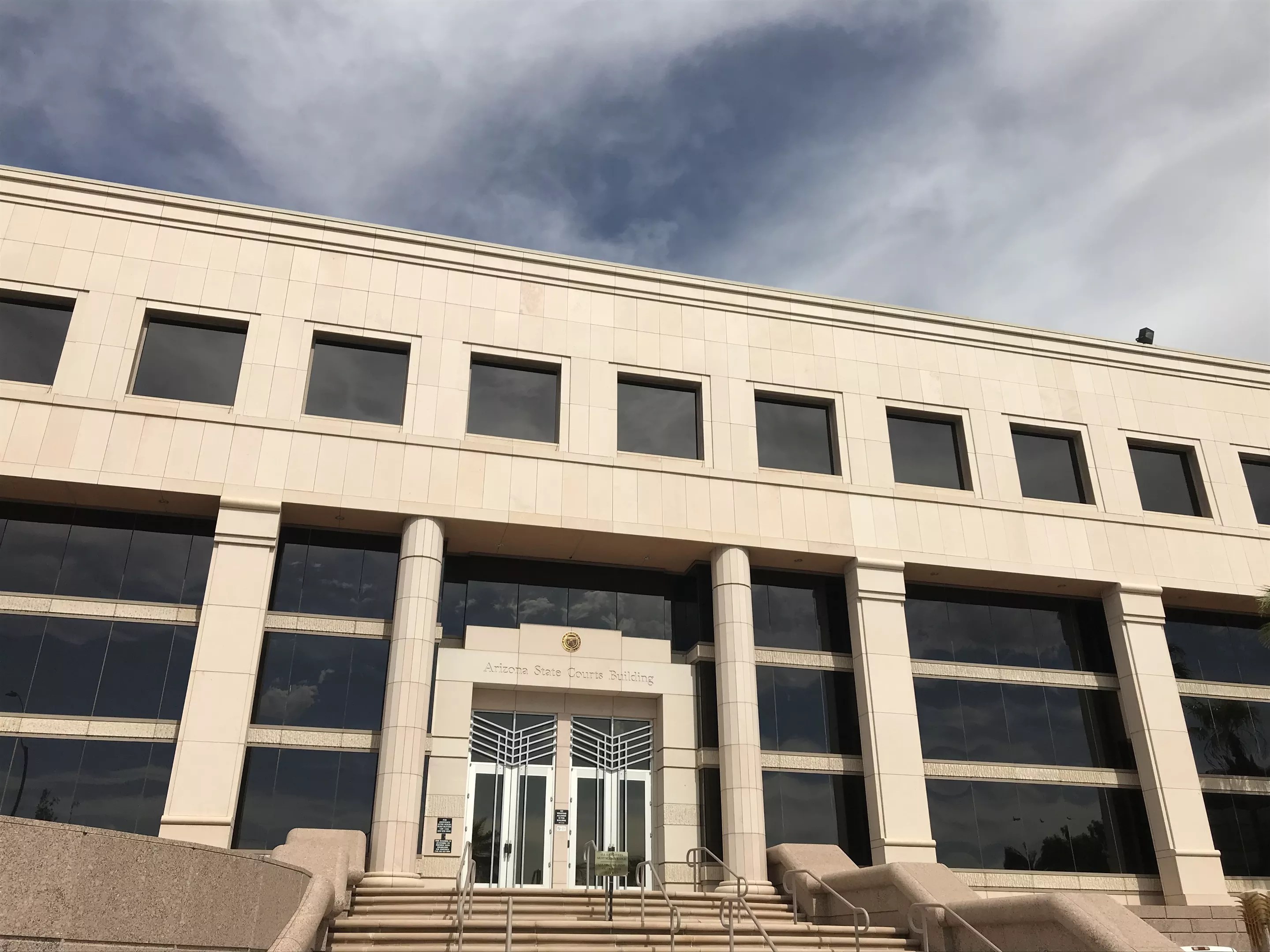 The exterior of the Arizona Supreme Court