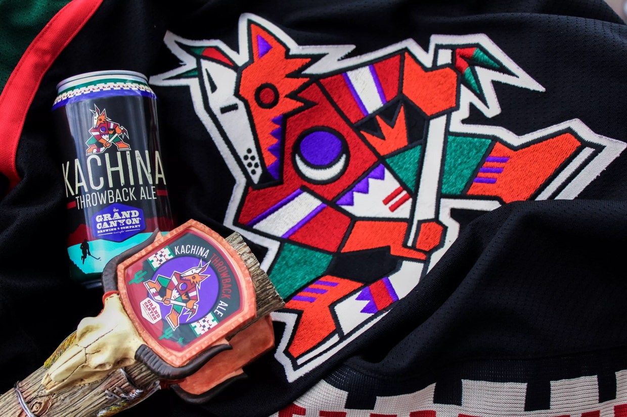 Arizona Coyotes and Grand Canyon Brewing Introduce Hockey Beer