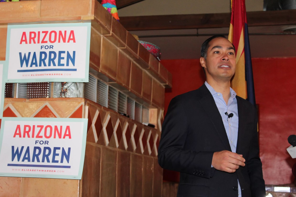 Julián Castro Campaigns for Warren in Phoenix as She Faces ‘Tough’ Path Forward