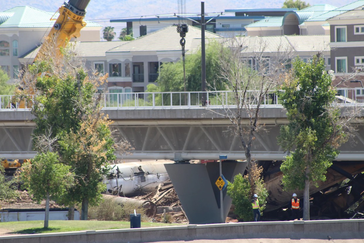 Experts Will Study the Environmental Impacts of the Tempe Train Fire and Chemical Spill