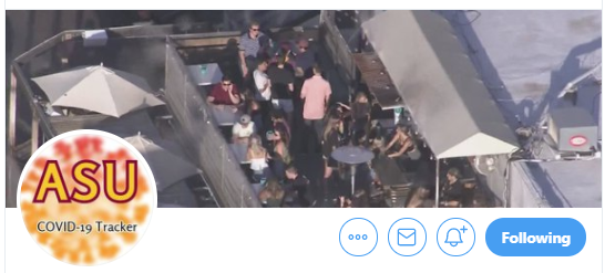 Meet the Student Running a Rogue Twitter Account Tracking COVID-19 at ASU