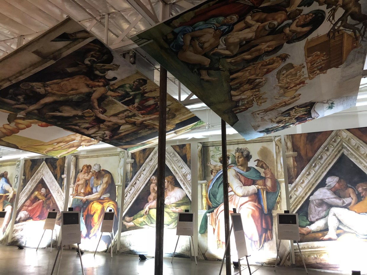 The Sistine Chapel Exhibition at The Croft Is the Closest You’re Getting to Rome for a While