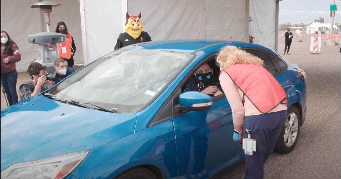 New Phoenix Vaccination Site Hamstrung by Short Supplies