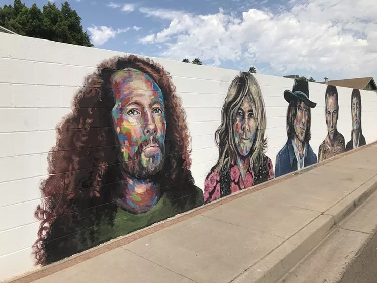 More Local Faces Coming to Tempe’s Rockstar Mural
