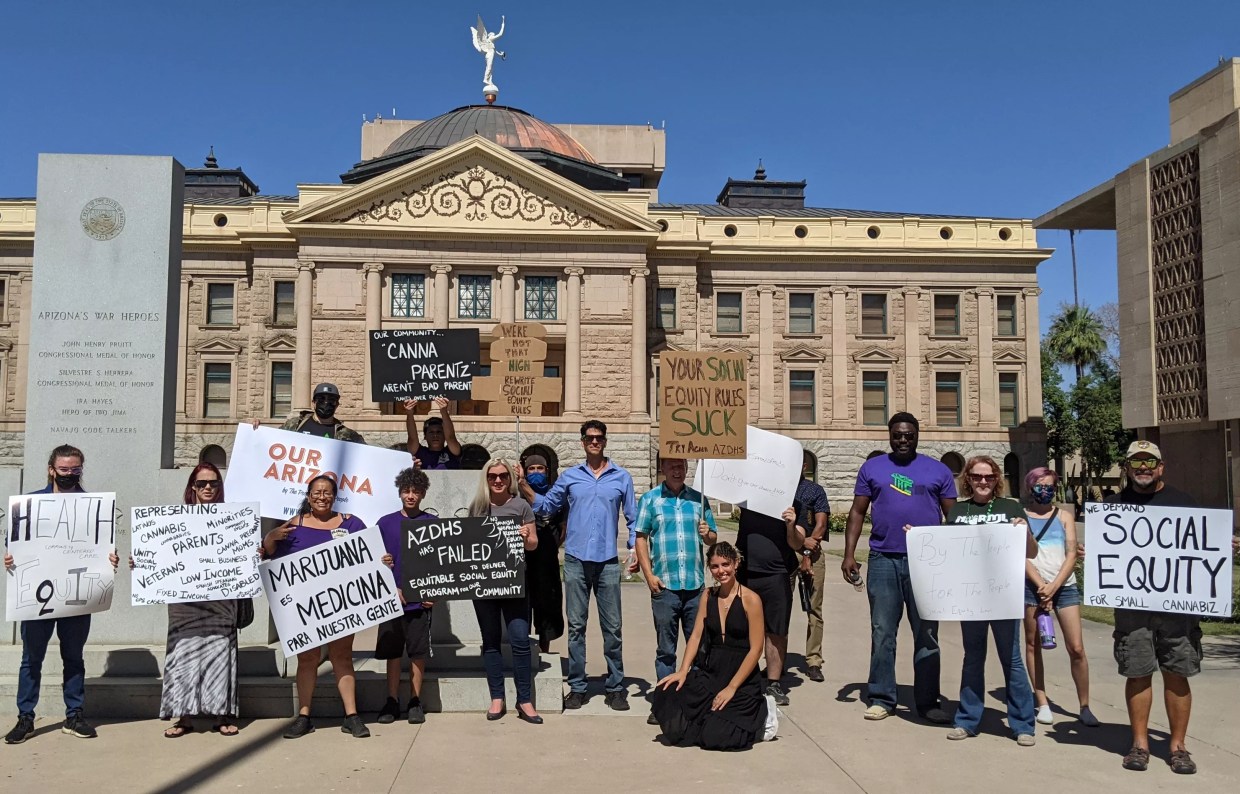 Not a Whole Lot of Equity in Arizona’s ‘Social Equity’ Marijuana Rules, Activists Say at Capitol