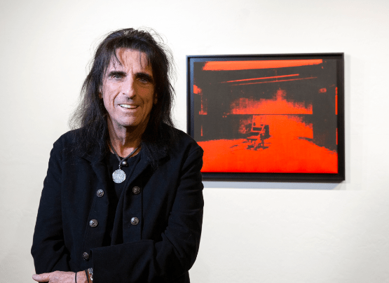 Tonight Is Your Chance to See Alice Cooper’s Andy Warhol Painting in Person