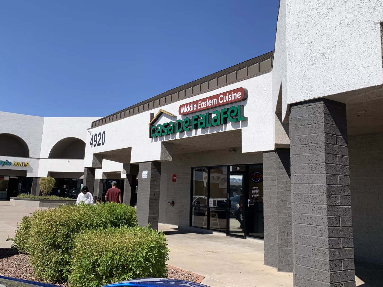 Iraqi-Owned Casa de Falafel Moves Out of Gas Station and Into Glendale Strip Mall