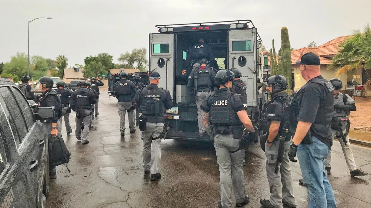 She Asked Mesa Police to Take Her Ex-Boyfriend to a Hospital. They Tased Him And Destroyed Her Home.