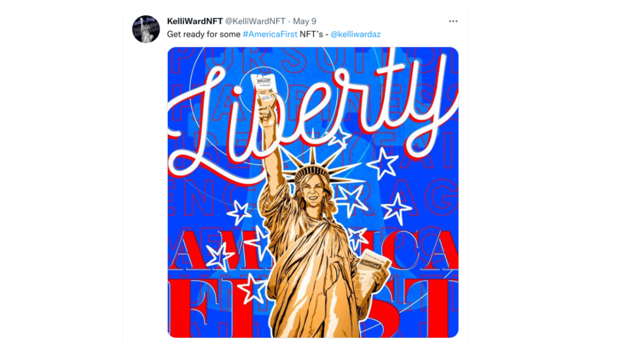 GOP Chairwoman Kelli Ward Is Selling NFTs Now