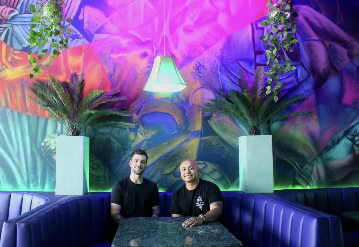 First Taste: Sparkling Statues and Pizza Spring Rolls Welcome Customers at Disco Dragon