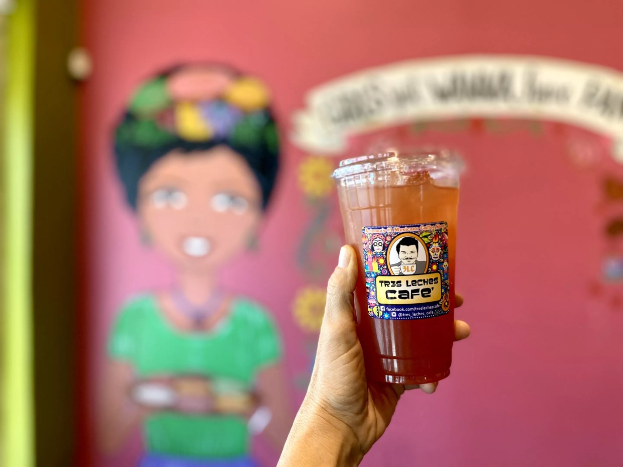 Tres Leches Cafe drink.