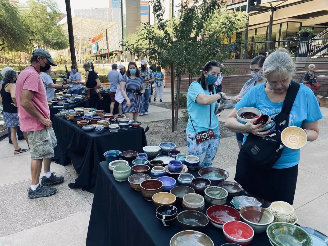 Pick a bowl, grab lunch and fight hunger at this downtown Phoenix event