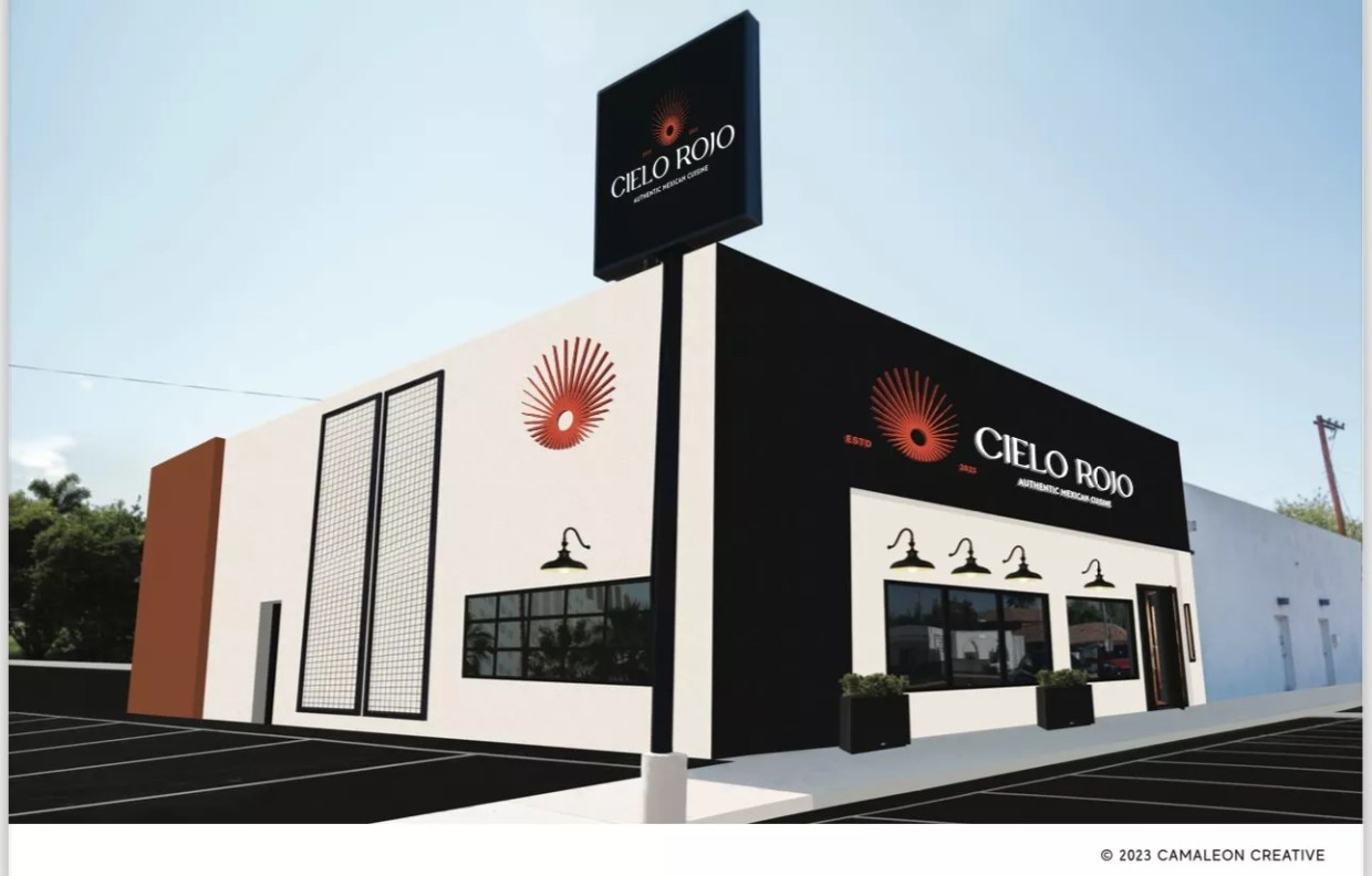 Rendering of Cielo Rojo building.
