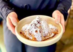 Valentine’s Pine Nut Cream Croissant.