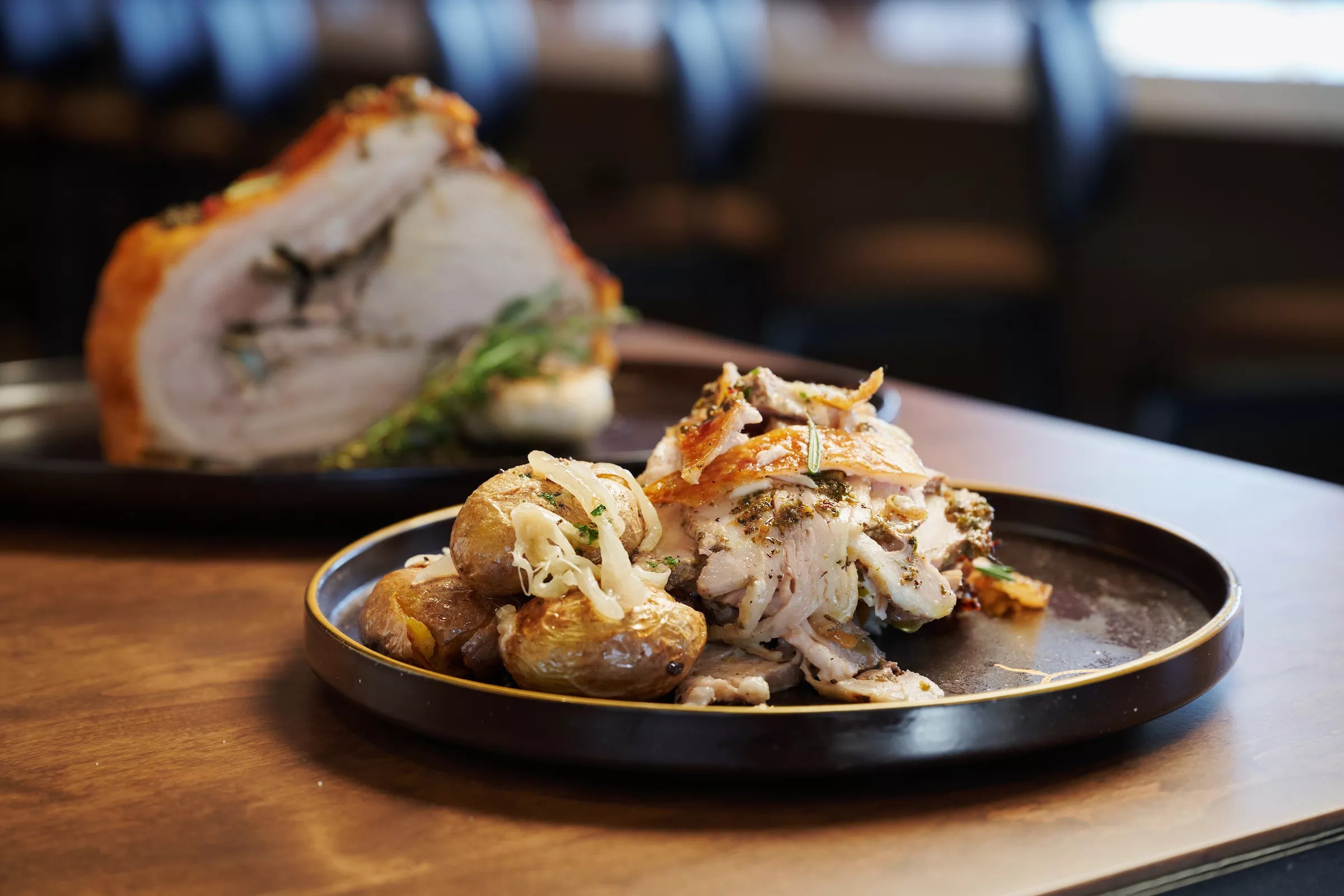 Porchetta at The Rosticceria.