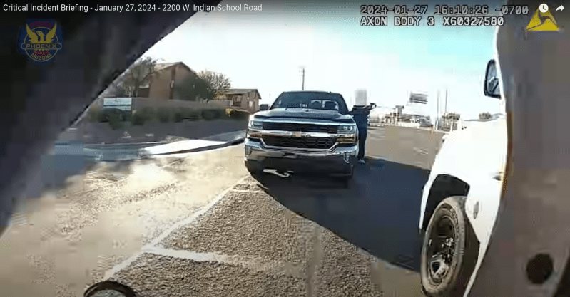 Phoenix police officers shoot Guy Vogel