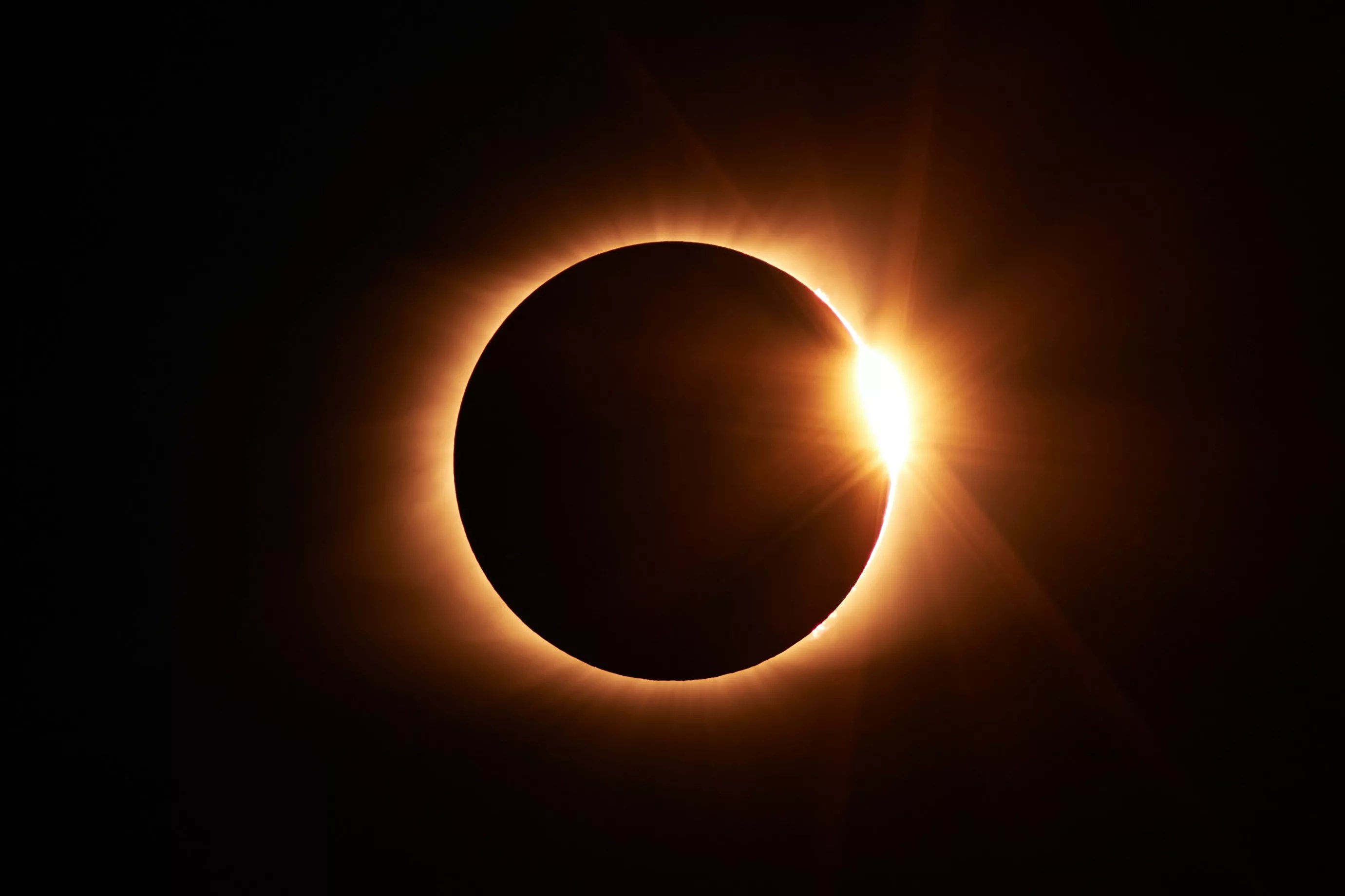 Image of solar eclipse
