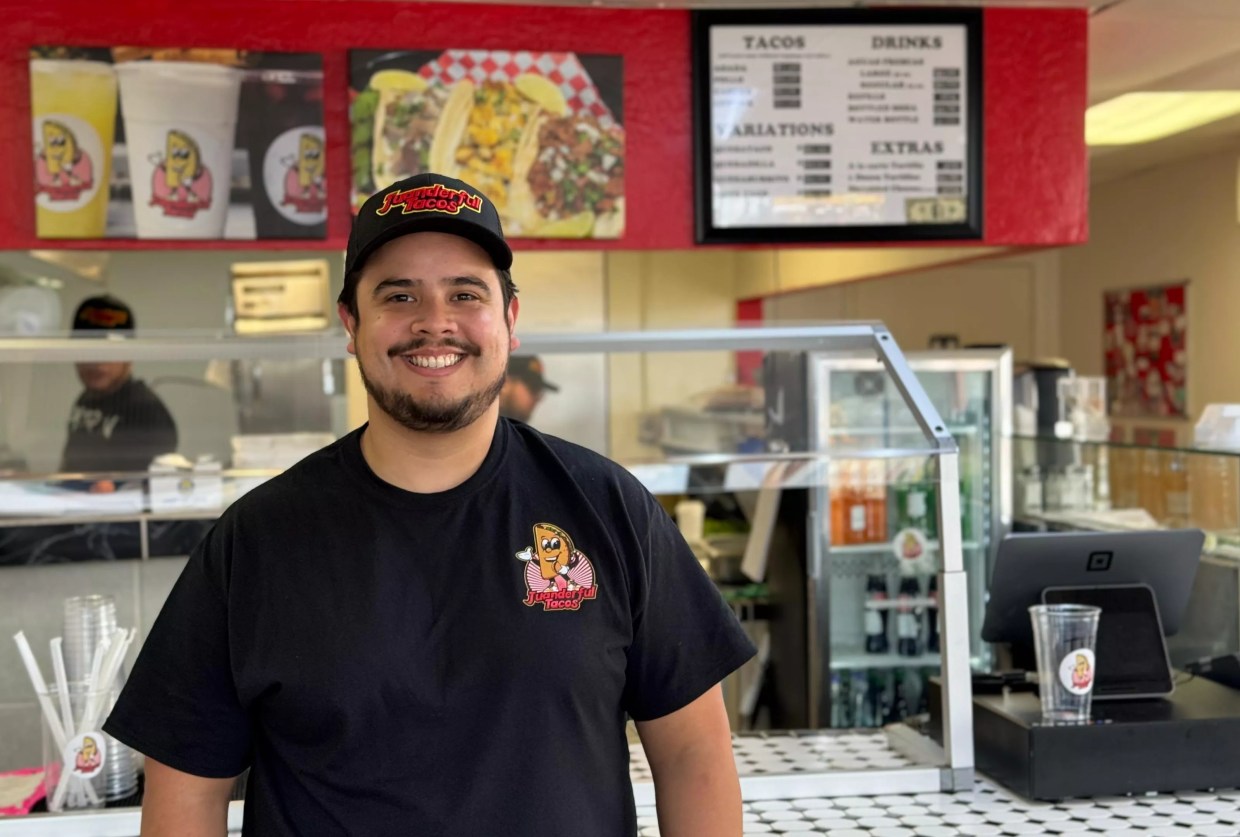 Juan Robles, co-owner of Phoenix taqueria Juanderful Tacos.