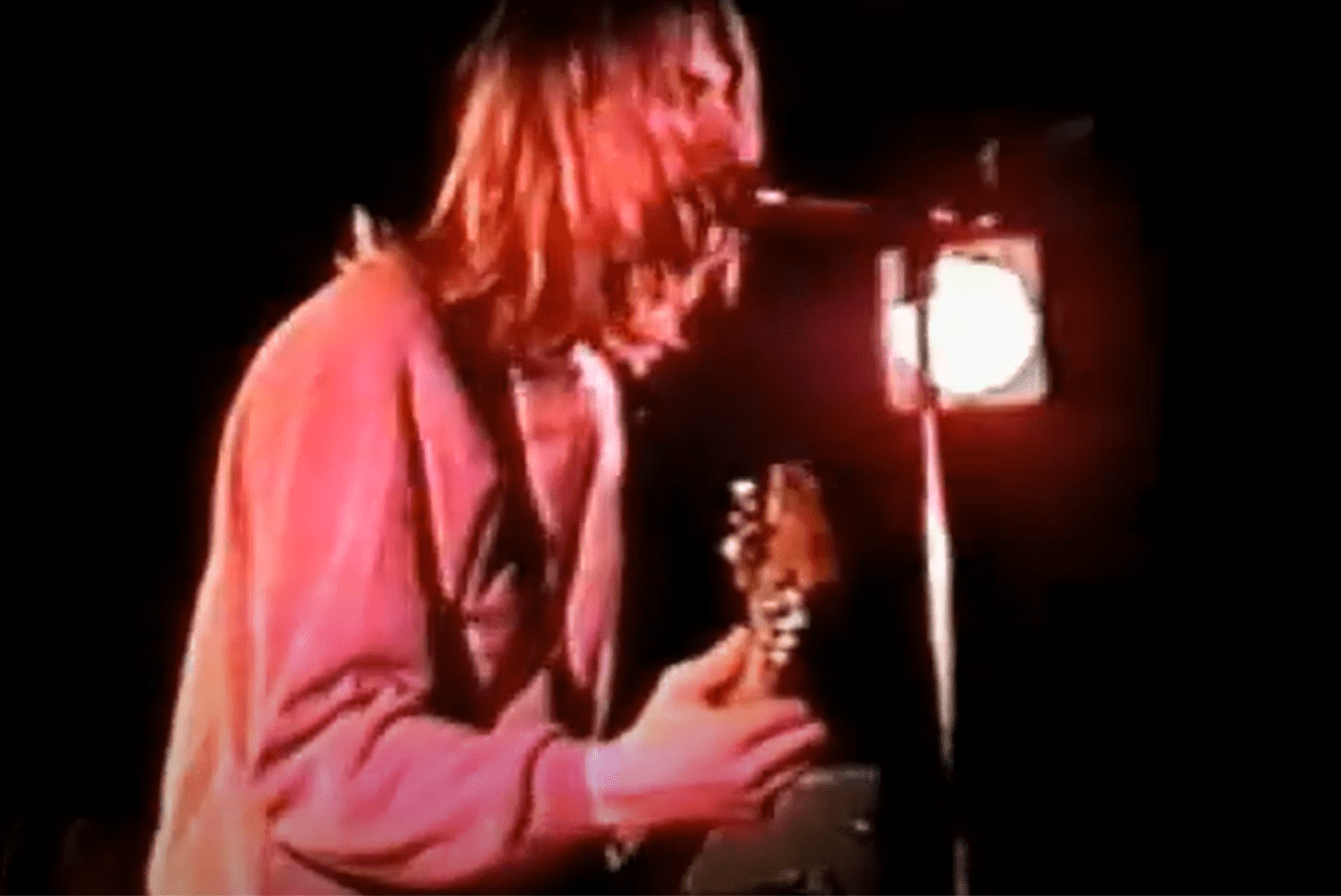 Watch legendary band Nirvana perform at The Mason Jar in Phoenix in 1990