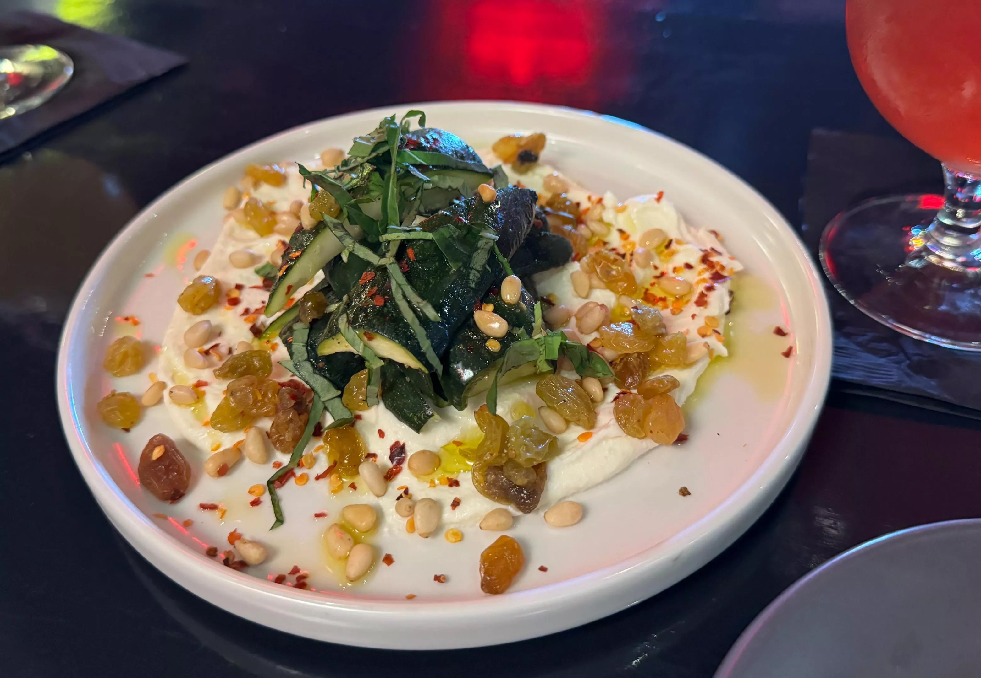 Honey-whipped ricotta from The Starving Artist.