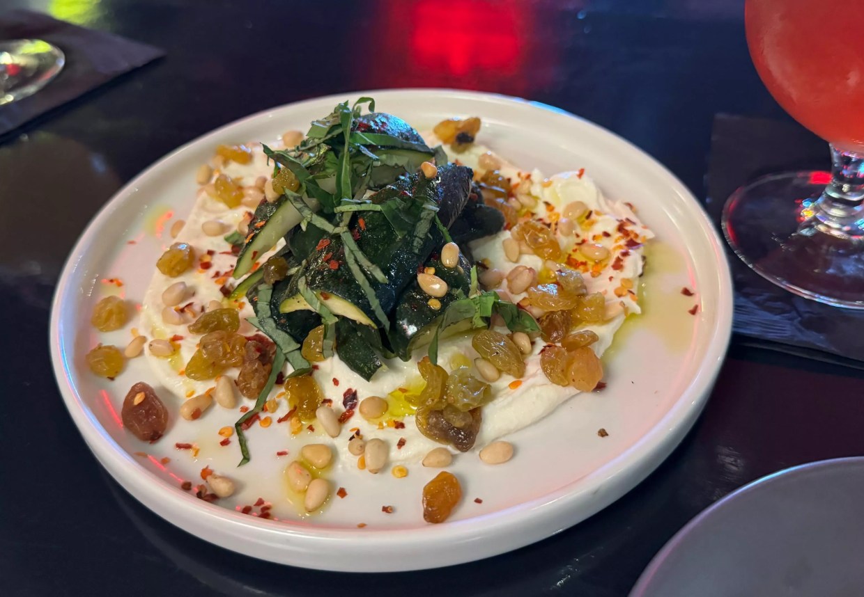 Honey-whipped ricotta from The Starving Artist.