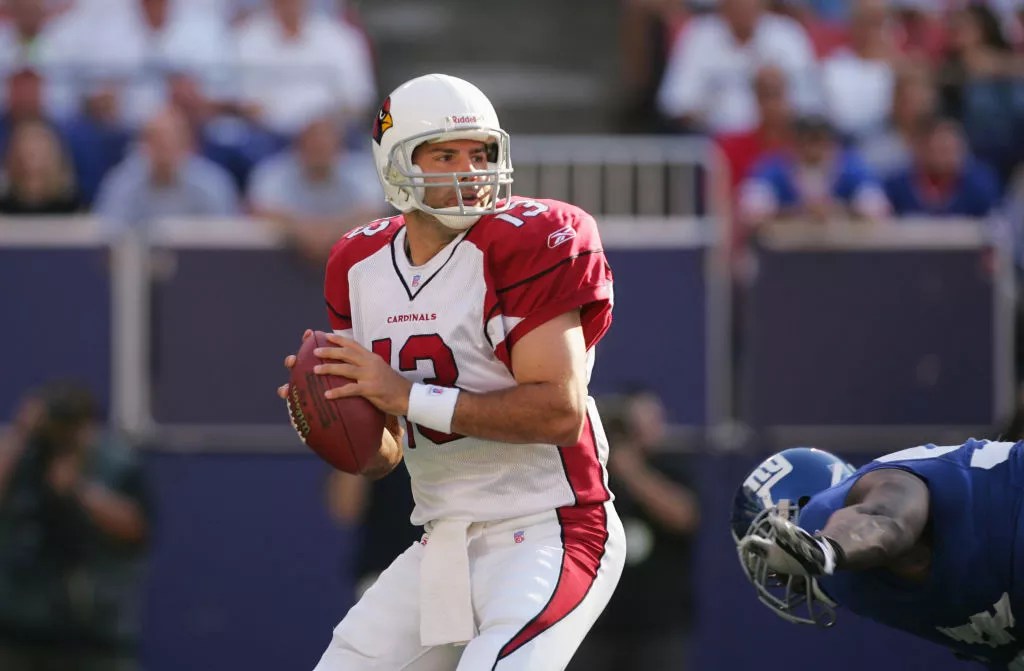 kurt warner in a cardinals uniform