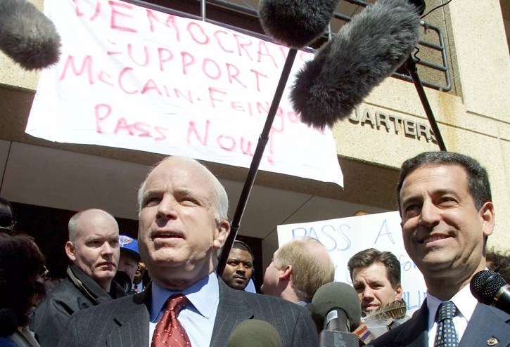 john mccain and russ feingold